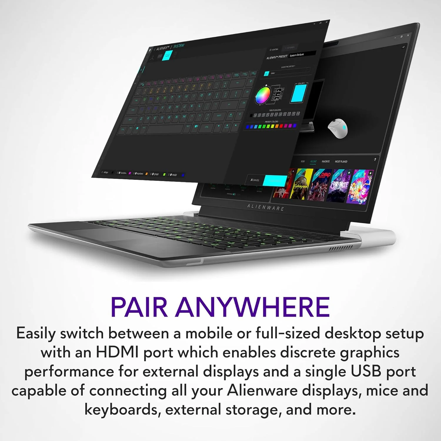 Alienware - x14 R2 i7-13620H 32GB 2TB SSD 14" 2023 QHD+ 165Hz NVIDIA RTX 4060 IR (Premium Pre-owned) - Image 13