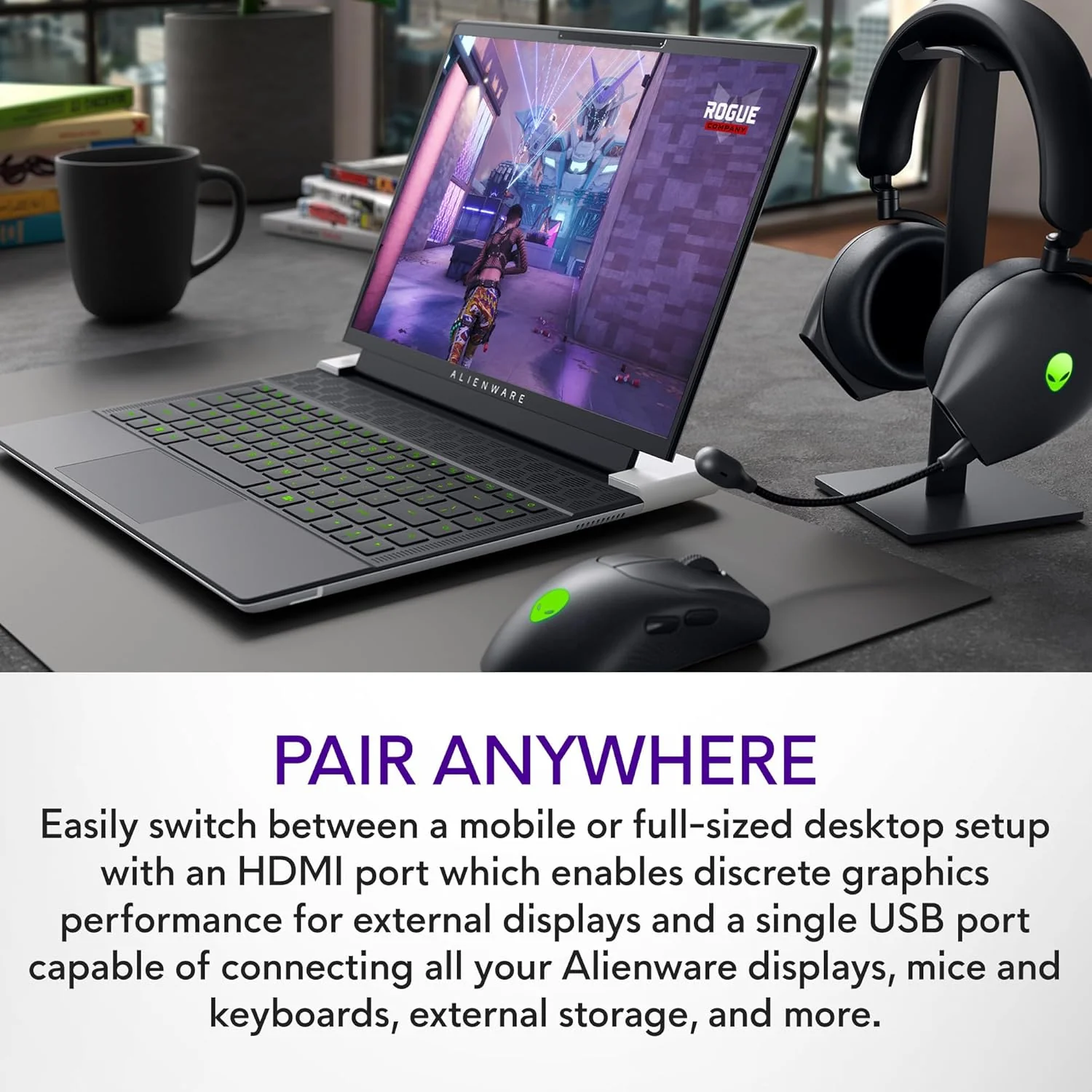 Alienware - x14 R2 i7-13620H 32GB 2TB SSD 14" 2023 QHD+ 165Hz NVIDIA RTX 4060 IR (Premium Pre-owned) - Image 8