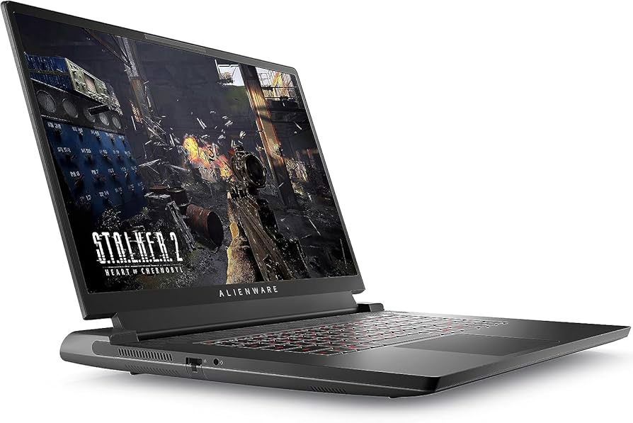 Alienware - M17 R5 17.3" FHD 480Hz Gaming Laptop P50E002 32GB RAM - 1TB - RTX 3080 - Black (Pre-Owned) - Image 3