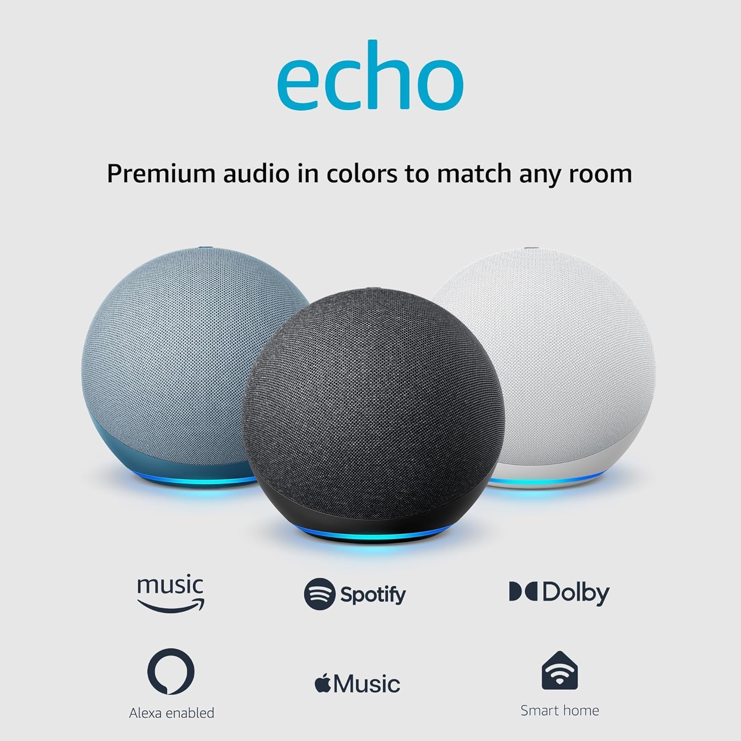 Amazon - Echo (4th Gen) Smart Home Hub with Alexa (Brand New)