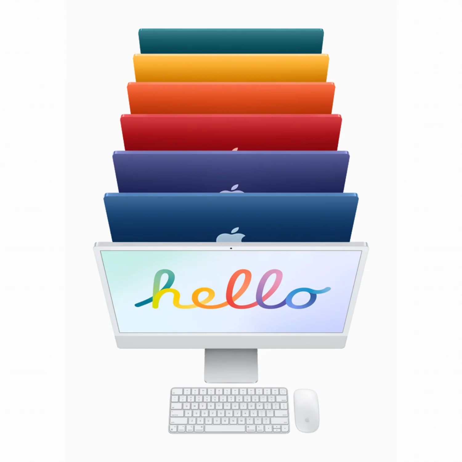 Apple - iMac 24" with Retina 4.5K Display All-In-One M1 Chip (Pre-Owned)