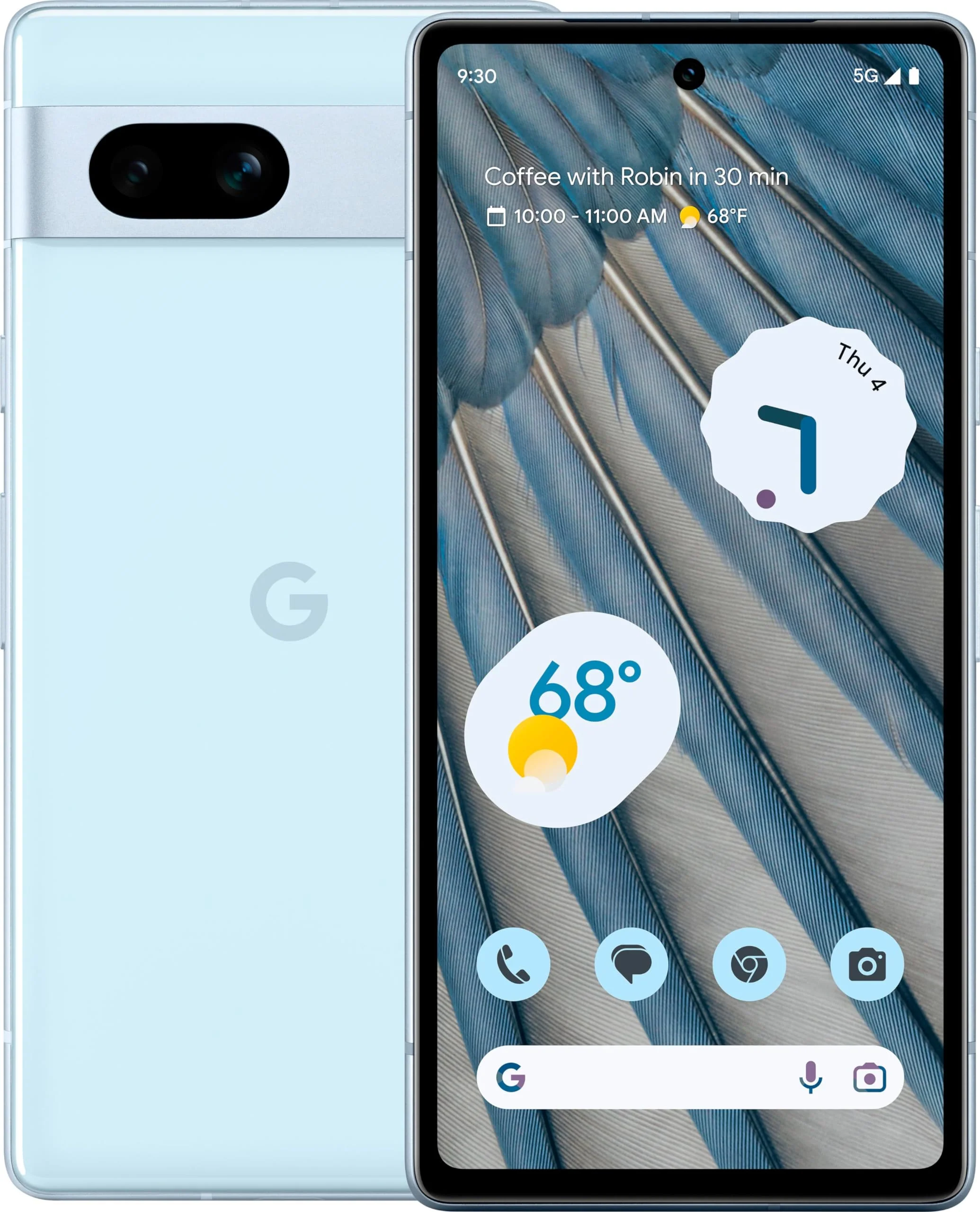 Google - Pixel 7a 5G 128GB 6.1" (Spectrum Locked) (Pre-Owned) - Image 3