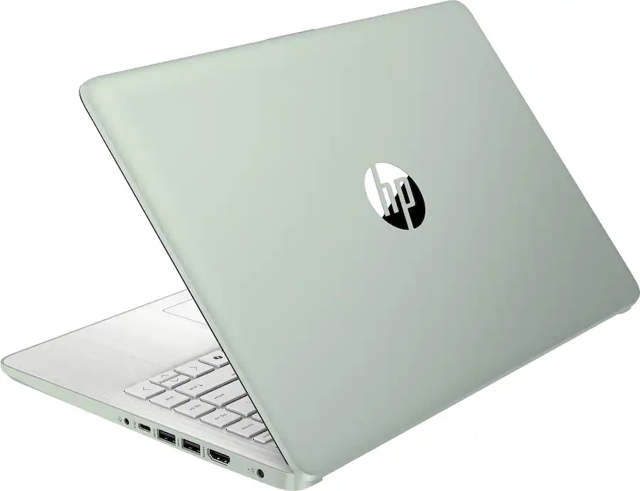 HP - 14" Laptop - Intel Processor N150 2025 - 4GB Memory - 128GB UFS - Willow Green (New) - Image 2