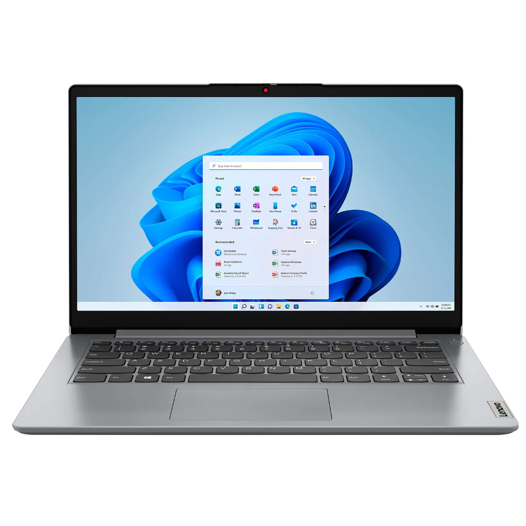 Lenovo - IdeaPad 1i 14" Laptop - Intel Celeron N4500 - 4GB Memory - 128GB eMMC - Cloud Grey (Brand New)