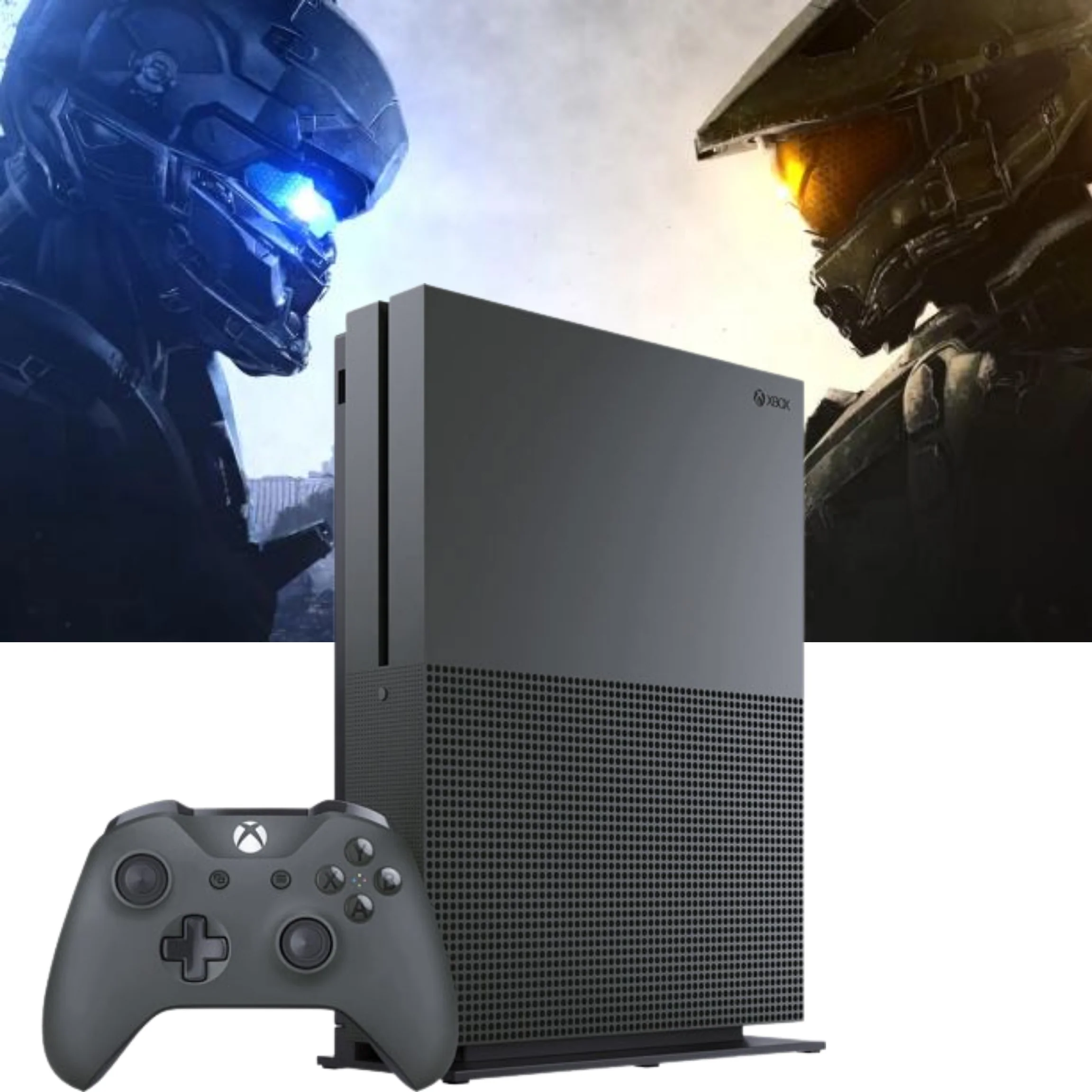 Microsoft - Xbox One S 500GB (Full Set) (Pre-Owned)