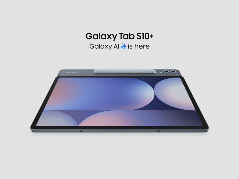 Samsung - Galaxy Tab S10+ 12.4" with S-Pen (Wi-Fi) (Pre-owned)