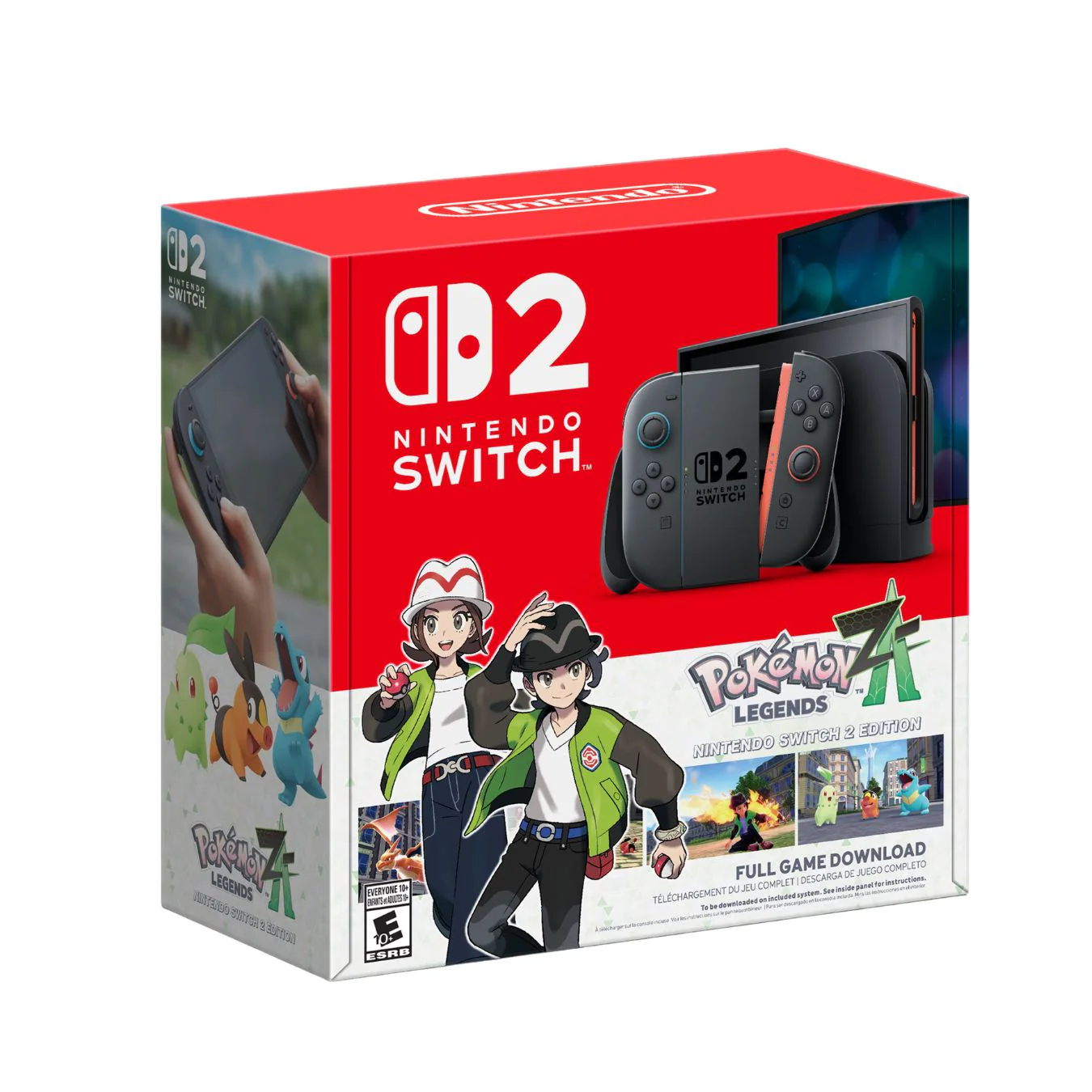 Switch 2 + Pokémon Legends: Z-A - Nintendo Switch 2 Edition Bundle - Nintendo Switch 2 (New)